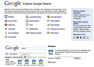 Explore Google Search